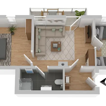 Waldvilla Apartment